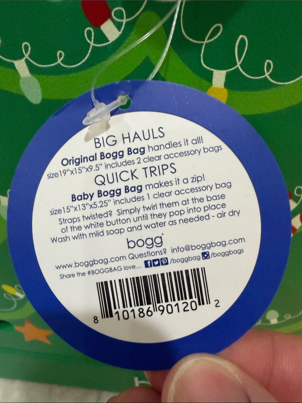 BOGG BAG BABY Holiday Christmas Edition - Picture 3 of 5